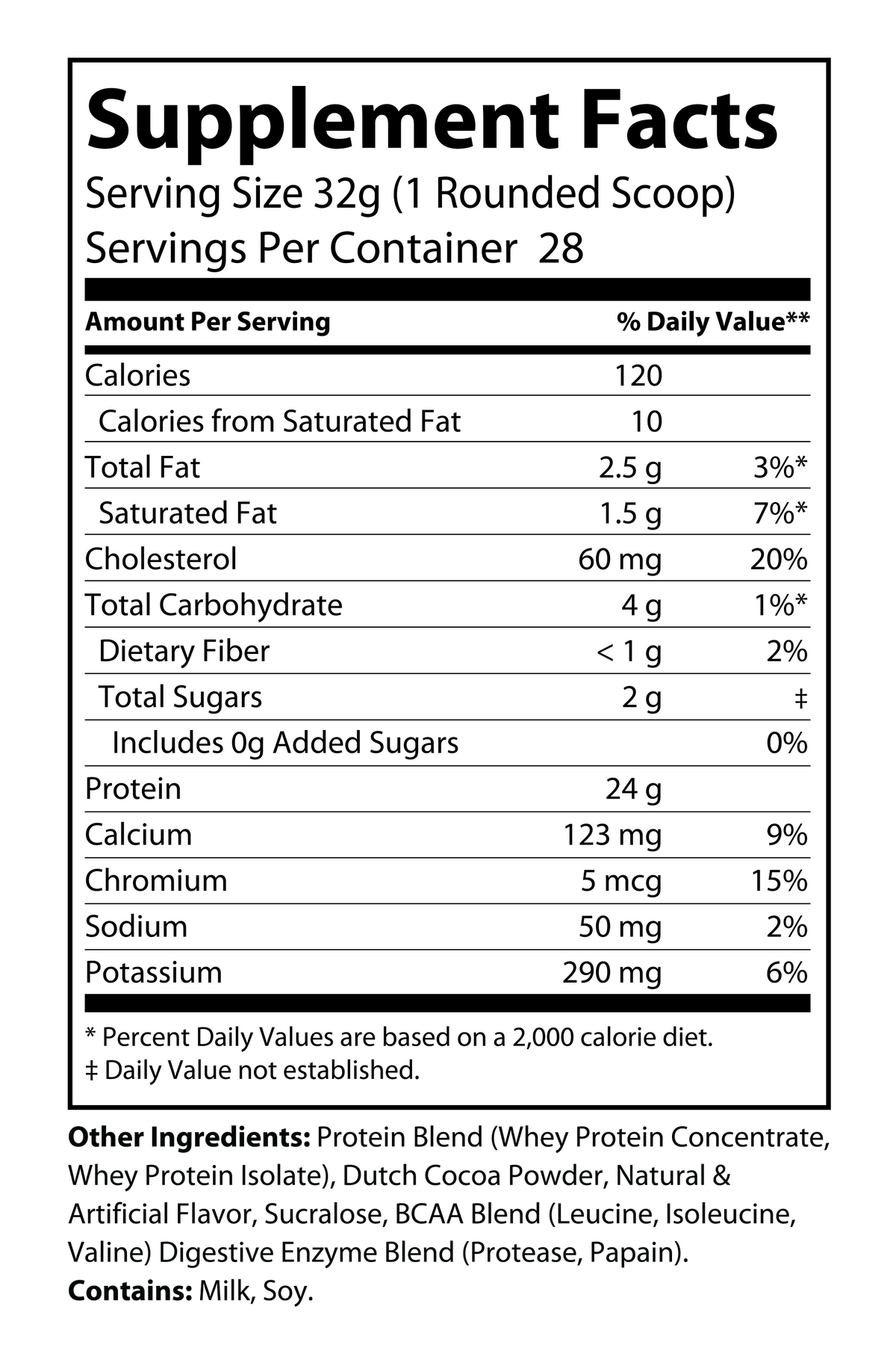 Ameri-Pro Whey 2LB Chocolate