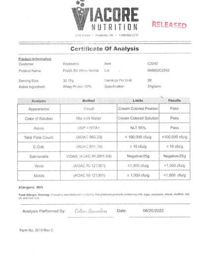 Ameri-Pro Whey 2LB Vanilla
